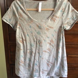 LuLaRoe tribal arrow print classic tee